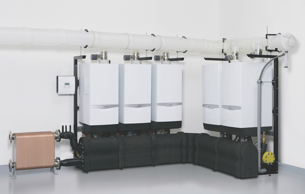 How do commercial boilers operate?