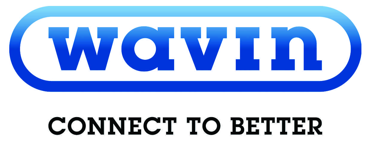 Wavin logo Connect to Better (gradient)
