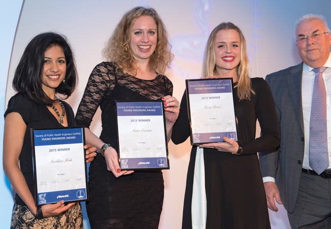 Winners of SoPHE Young Engineers Award 2015