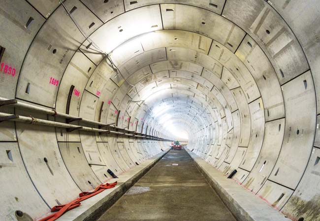 Crossrail tunnel