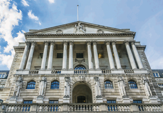 the Bank of England 