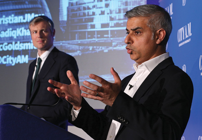 CIBSE Journal May 2016 Mayor of London Zac Goldsmith and Sadiq Khan