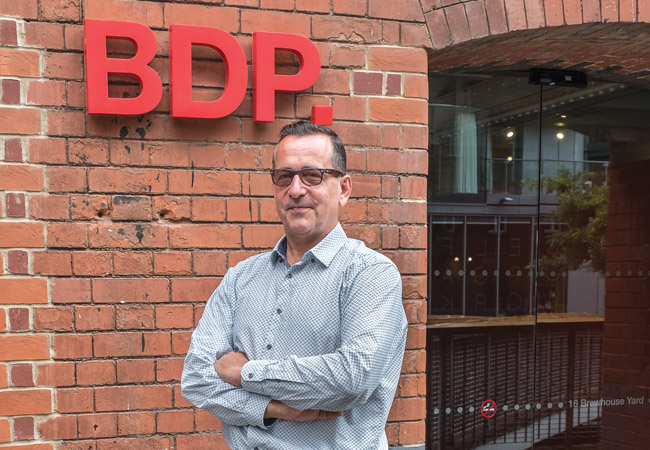 Andrew Swain-Smith. Credit: Simon Weir BDP building services chair