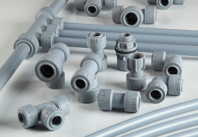 plastic pipes and fittings for domestic systems