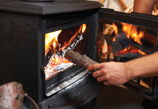 Wood burning stove