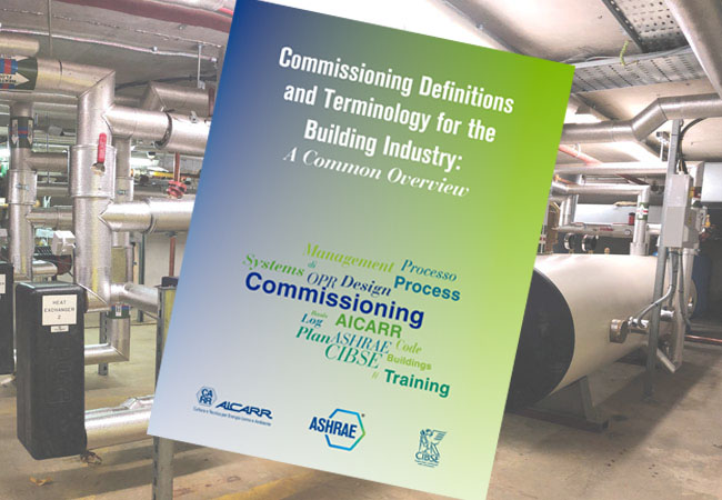 Commissioning Definitions and Terminology for the Building Industry: A common overview